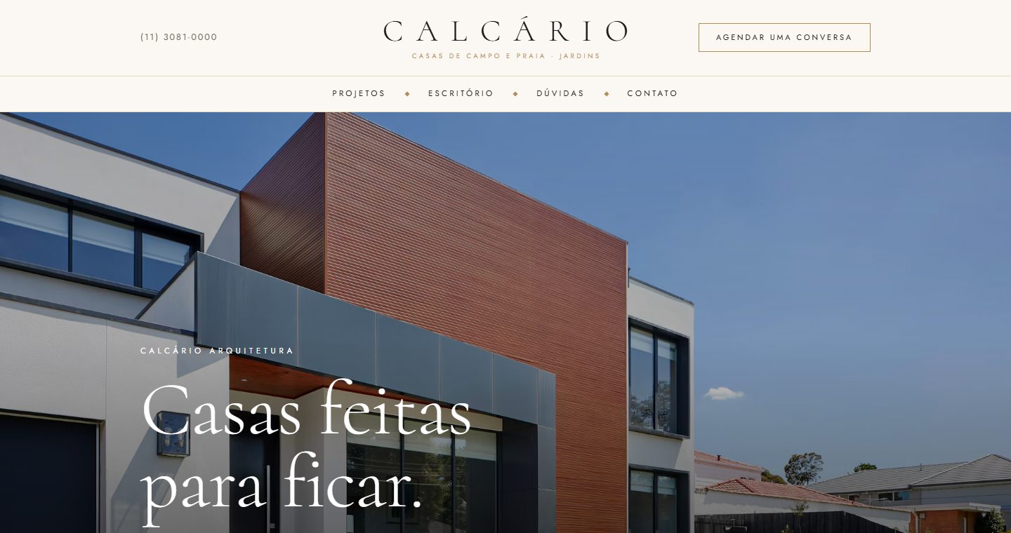 Modelo Calcário no computador